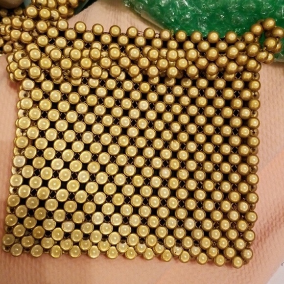 The Sam‎ golden beaded bag NWOT - Picture 3 of 6
